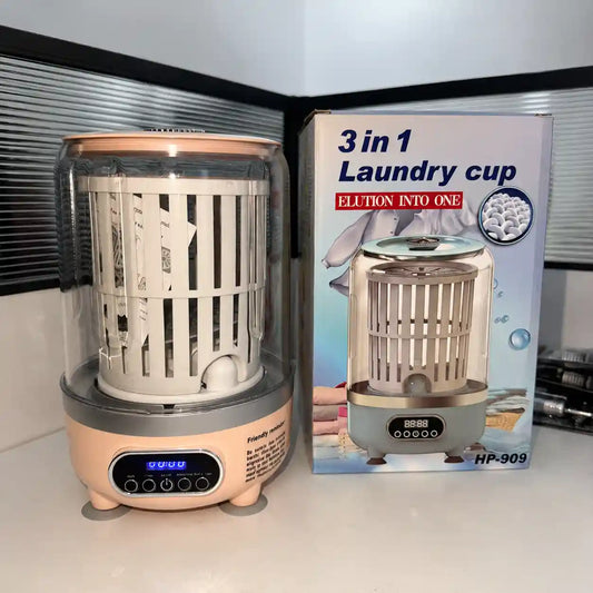 Mini lavadora Laundry Cup 3 en 1