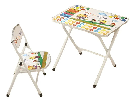 Escritorio Infantil Plegable con Silla