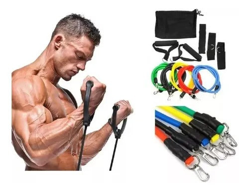 Ligas Tubulares De Resistencia Set X5